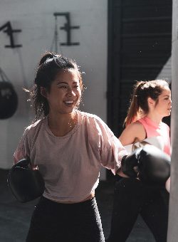 Kickboxing fitness class at 10th Planet Beaumont