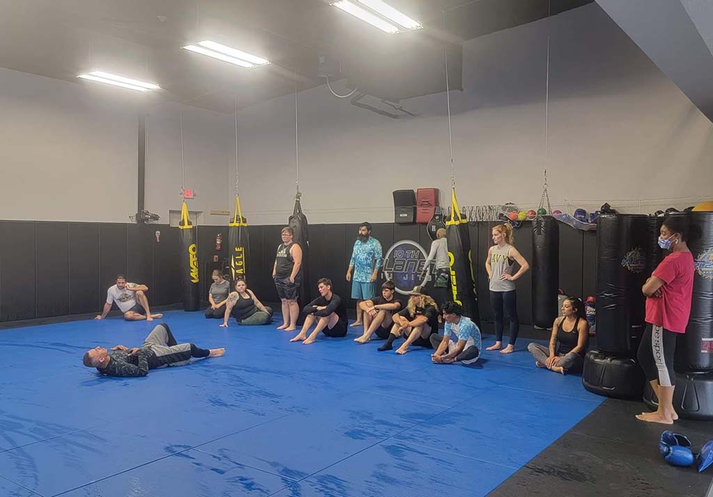 Martial arts training at 10th Planet Beaumont, serving Port Arthur, Texas
