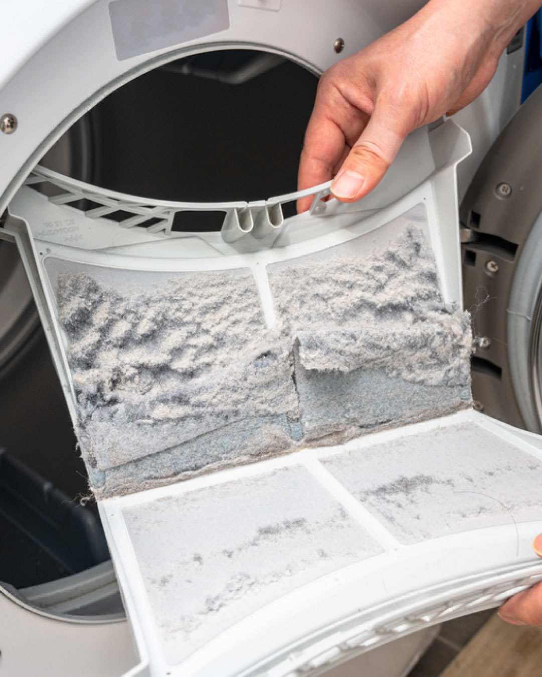 Professional dryer trap delinting service