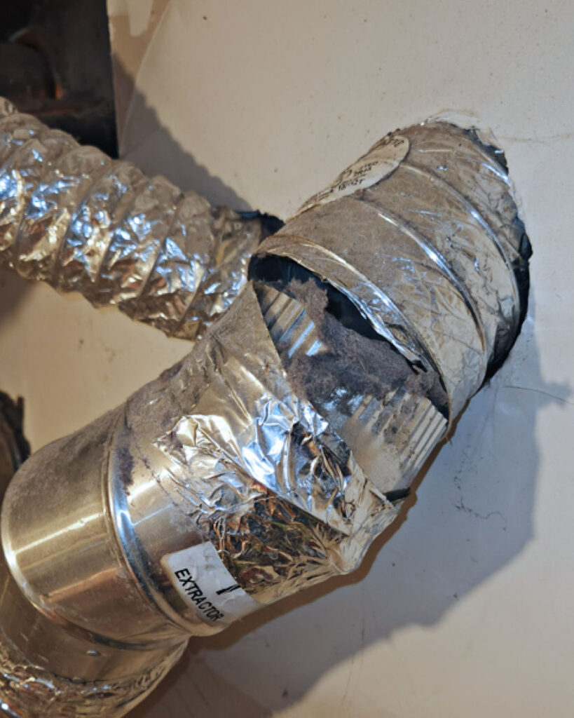 Dryer vent repair services in Portland