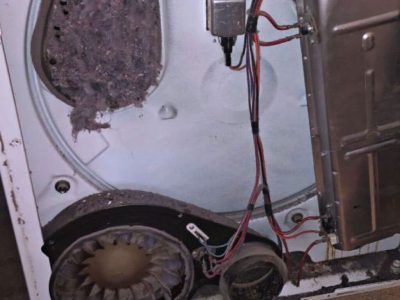 Dryer interior de-linting service