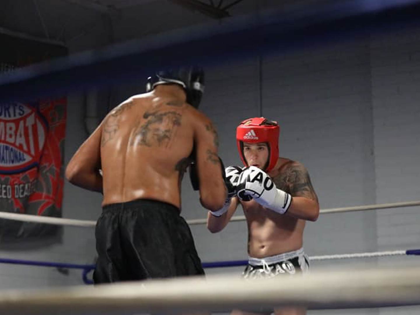 Adult MMA training session at Radius Martial Arts Academy in Fairfield, CT