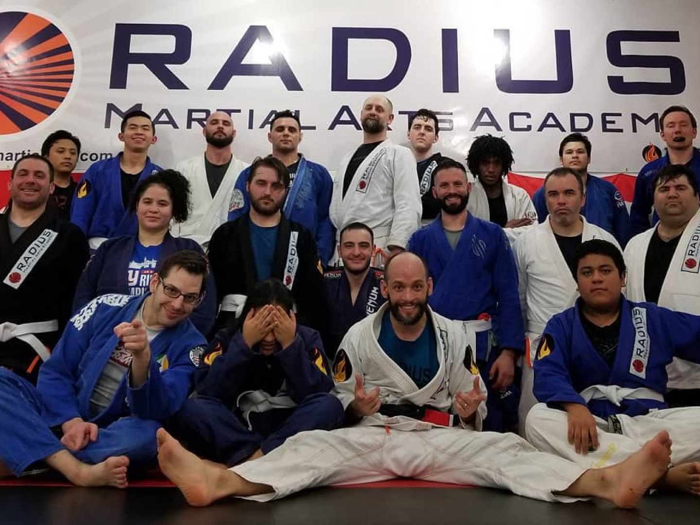 Adult martial arts training at Radius Martial Arts Academy in Fairfield, CT