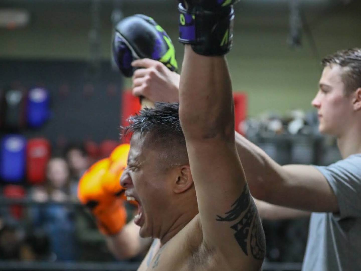 Adult mixed martial arts training at Radius Martial Arts Academy in Fairfield, CT
