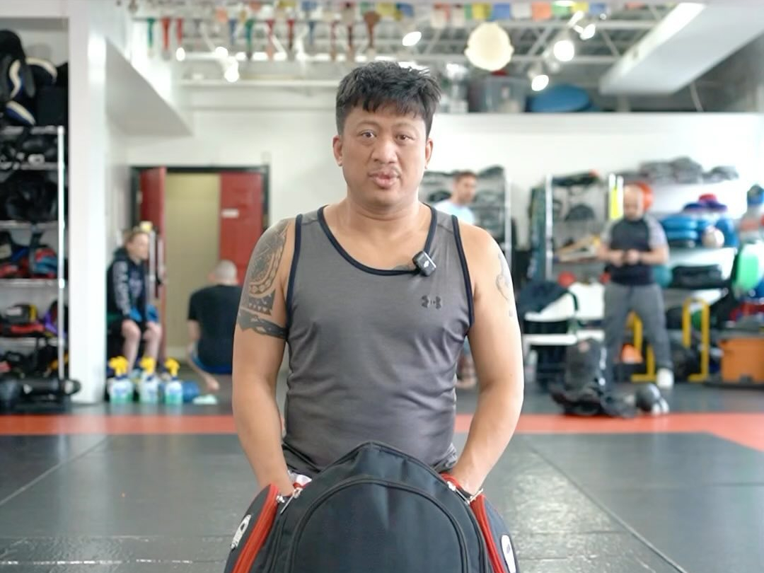 Dave Mullens, Muay Thai and kickboxing instructor at Radius Martial Arts Academy